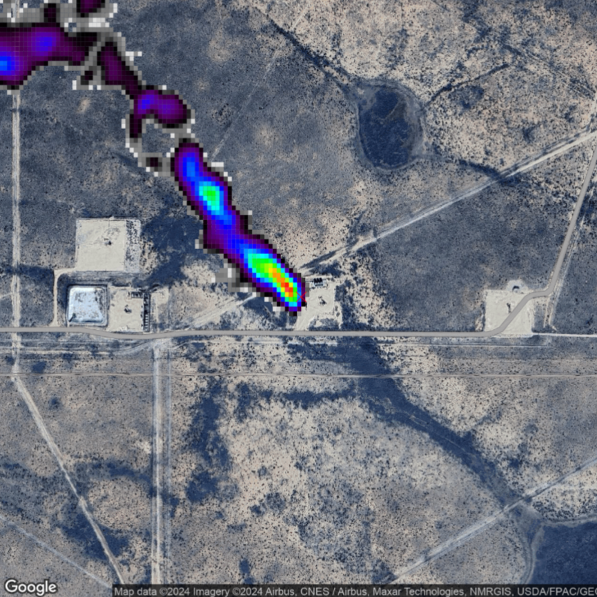 methane detection imagery