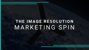 imager resolution for optical imagery in satellites versus aircraft